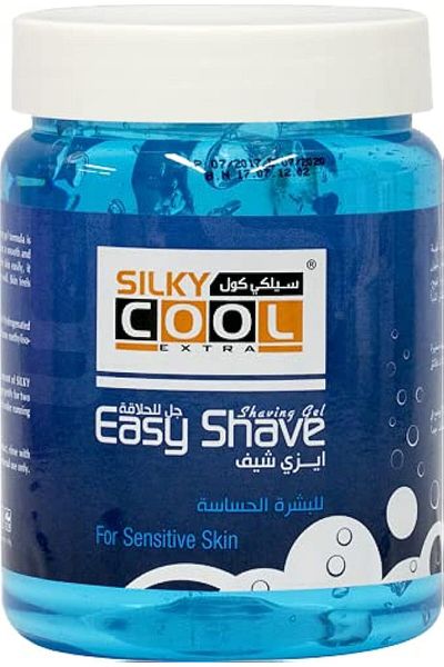 Silky Cool Shaving Gel Sensitive with Cap 500ml