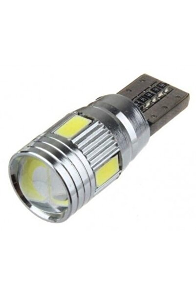 Xenon Bright LED auto alb Canbus T10 cu 6 SMD 5630 - T10-5630-6SMD