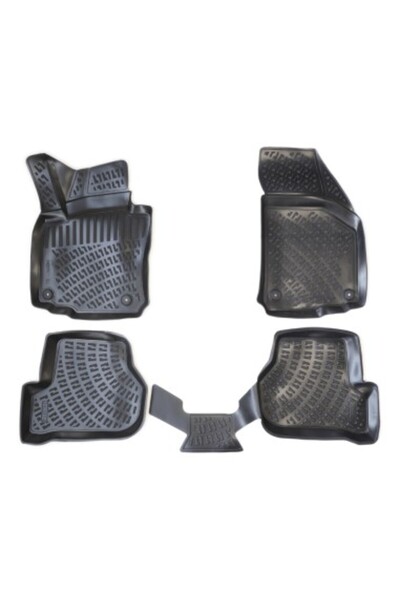 Umbrella Σετ από καουτσούκ πατάκια αυτοκινήτου, τύπου δίσκου, Seat Toledo III...