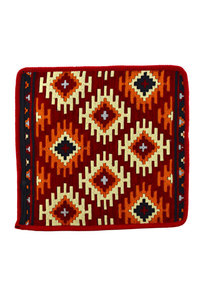 HitDukkan Dekoratif Otantik Çift Taraflı Fermuarlı Kilim Şark Köşesi Minder K...
