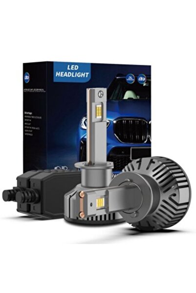 Xenon Bright Set de 2 LED-uri H1 Canbus, 6000k, 60W, luminozitate 9000 Lm, 12V-24V
