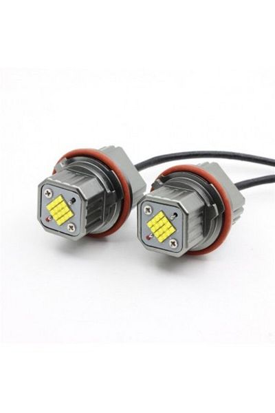Xenon Bright Faruri LED Angel Eyes pentru BMW E39, E60, X5 E53 CREE LED-uri 80W Can Bus