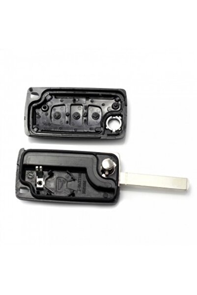 Peugeot Citroen / 307 - Θήκη κλειδιού 3 κουμπιών, λεπίδα VA2-SH3, χωρίς θήκη μπαταρίας