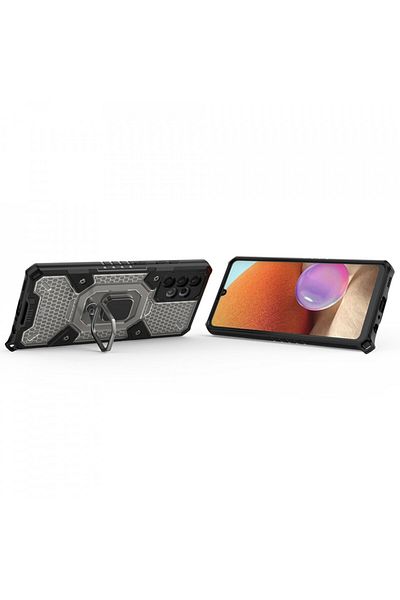 Techsuit Case for Samsung Galaxy A32 5G - Honeycomb Armor - Black