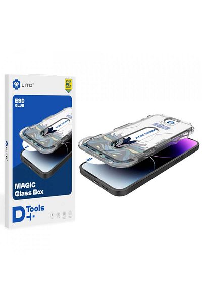 Lito Foil for iPhone 13 Pro Max / iPhone 14 Plus - Magic Glass Box D+ Tools - Clear