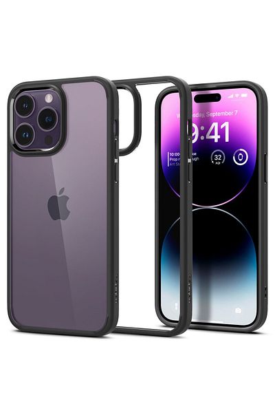 Spigen IPhone 14 Pro Max Case - Ultra Hybrid - Matte Black
