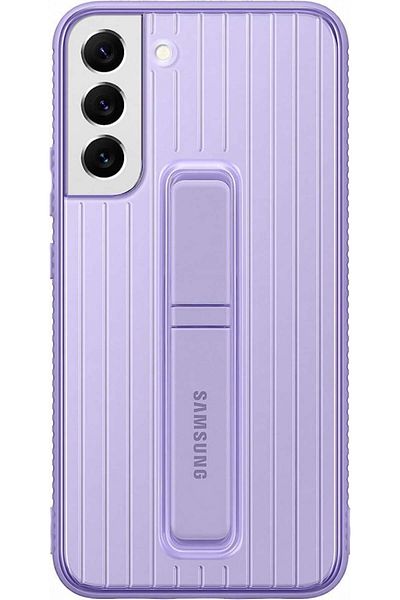 Samsung Galaxy S22 Plus; Protective Standing Cover; Lavender