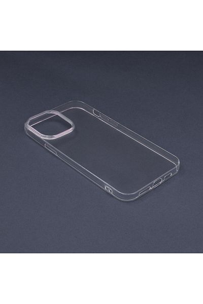Techsuit IPhone 13 Pro Max Case - Clear Silicone - Transparent