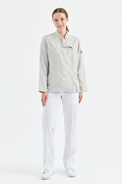 MyChef 2001 Çift Düğmeli Kadın Şef Kıyafeti