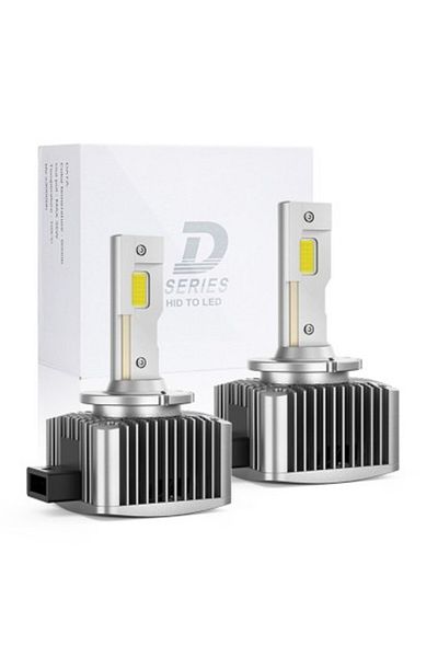Xenon Bright Set de 2 LED-uri D1S Plug&Play pentru faruri auto, cip Cree, 16000 Lm, 12V