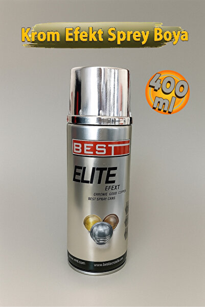 Best Elite Aerosol Krom Efekt Sprey Boya 400 ml