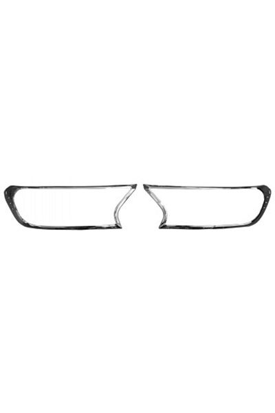 Ford Set of 2 chrome headlight trims for Ranger 2016, 2017