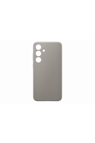 Samsung Vegan Leather Case for Galaxy S24 Plus, GP-FPS926HCAAW - Taupe