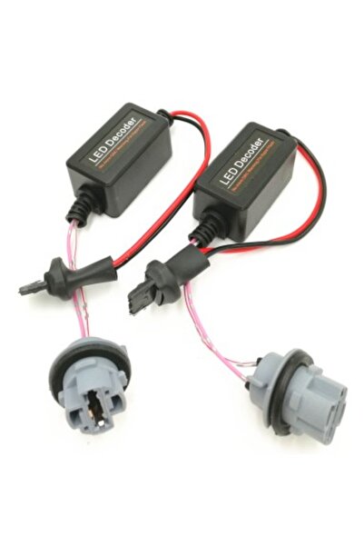 Xenon Bright Set de 2 x Anulatori/decodoare de erori LED W21W T20 cu un singu...