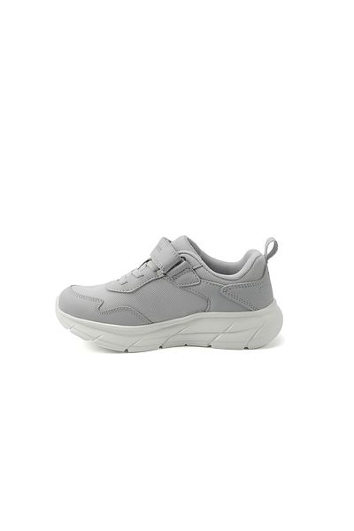 U.S. Polo Assn. Kids' Grey Velcro Strap Sneakers – Easy-On, Day Fun for Little Explorers!