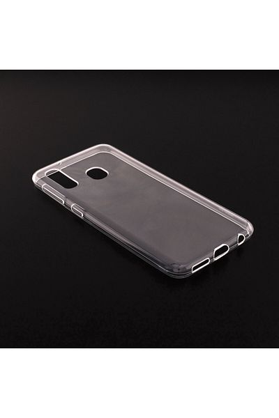 Techsuit Case for Samsung Galaxy A20e - Clear Silicone - Transparent