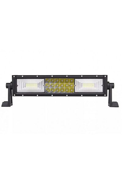 Xenon Bright Bară LED curbată automat, 216W, LED-uri pe 3 rânduri, 12V-24V, 15120 lumeni, 13,5″/34,2 cm, fascicul combinat 12/60 grade