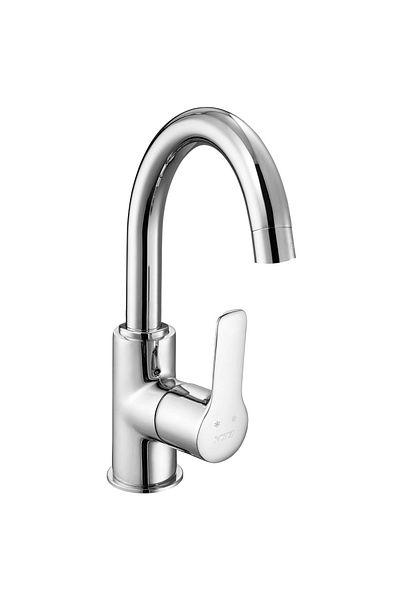 Eca Luna Sink Faucet with Swan Spout