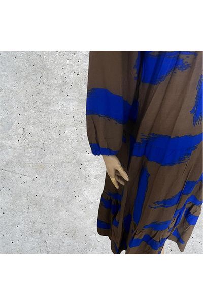 Butik Summer Stylish Loose Fit Casual Dress