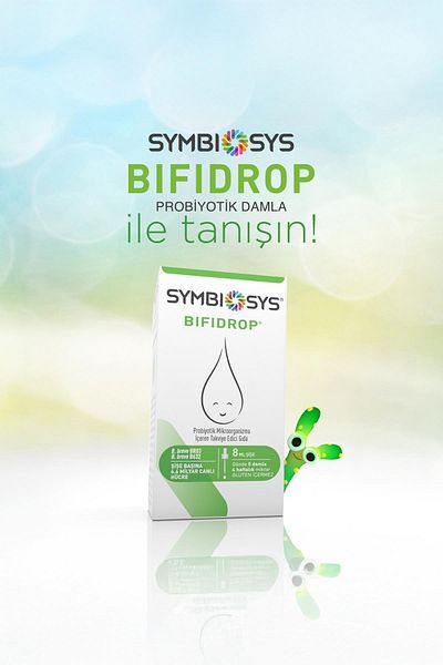 bıocodex Symbiosys Bifidrop Probiotic Drops 8 ml 2 Pieces