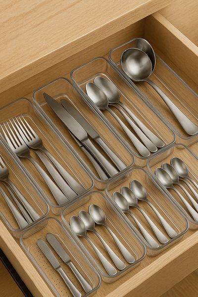 Dem Home Maki 9 Piece Drawer Cutlery Kitchen Organizer Organizer Cutlery Box