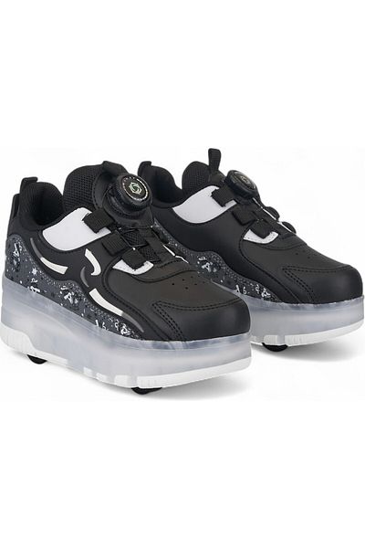 YVZ Skate Lighted Sports Shoes Wheels Sneakers Skateboard Shoes Orthopedic Model