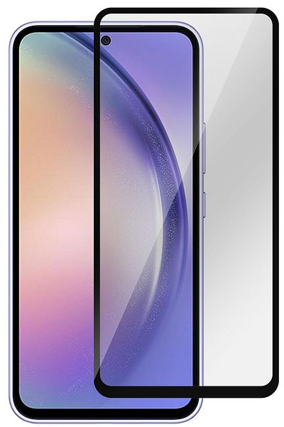 eSTUFF Ochronne Szkło Hartowane na Cały Ekran Samsung Galaxy A54/S23 FE. Titan Shield, ES504093