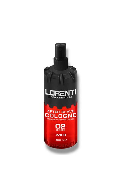 LORENTİ Professional After Shave Cologne Code 02 Wild 400 ml