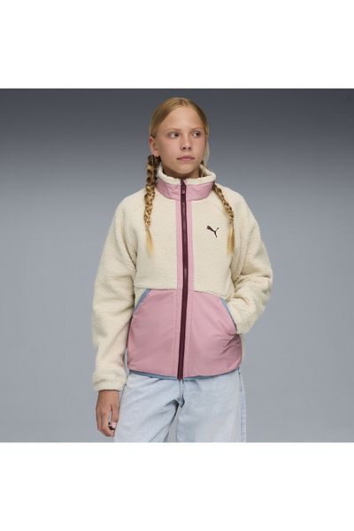 Puma Hybrid Sherpa Jacket Youth