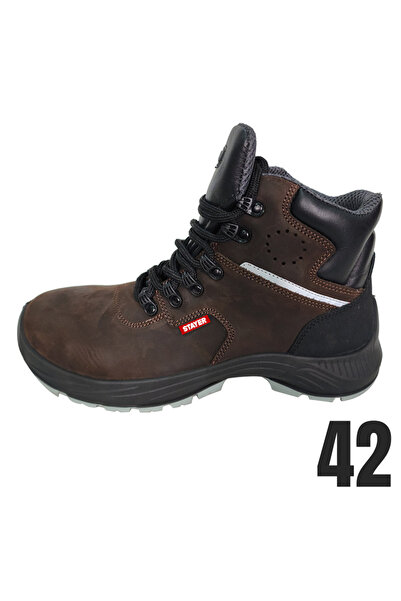 STAYER CARLAS2-42 Crazy Deri/ Kompozit Burun Bot