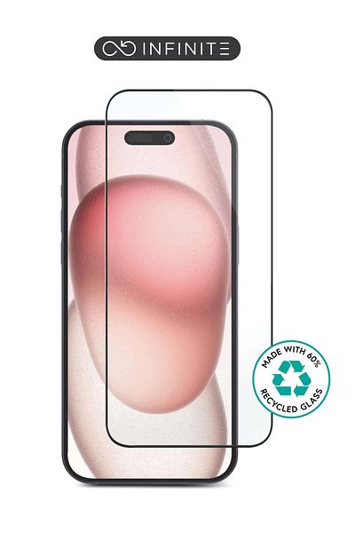 eSTUFF Folie Protecție Ecran iPhone 16 Pro, Sticlă Titan, Set 10, INFINITE