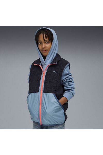 Puma Υβριδικό Γιλέκο Sherpa για Νεανική Χρήση