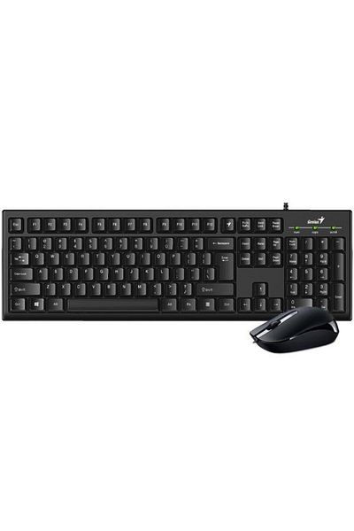 GENIUS Keyboard + mouse kit KM-160, wired, black