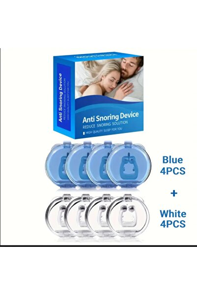 ORGANICYOU LIHIUA 8 adet silikon horlama durdurucu uyku yardım cihazı, rahat ...