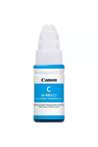 Canon GI-490 C ink cartridge, cyan, capacity 70ml, for CISS equipment G1400 / G2400 /