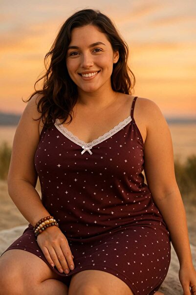 MODA Women's Plus Size Milan Fabric Nightgown and Home Dress - Wide Cut - Sizes in Product Description