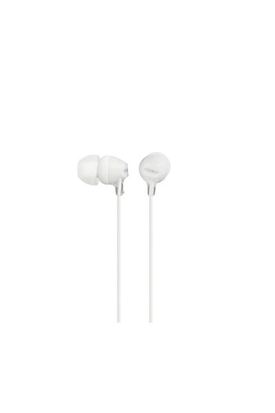 Sony MDR-EX15AP headphones, Frequency (Hz) 8 - 22,000, with microphone for smartphone, input elements