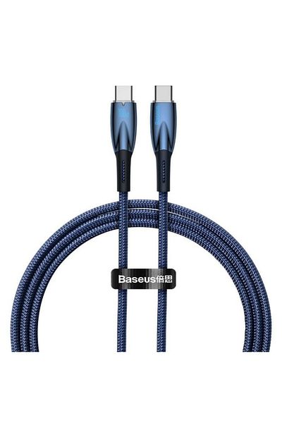 Baseus Cablu alimentare si date Glimmer, Fast Charging Data Cable pt.smartphone, USB Type-C la