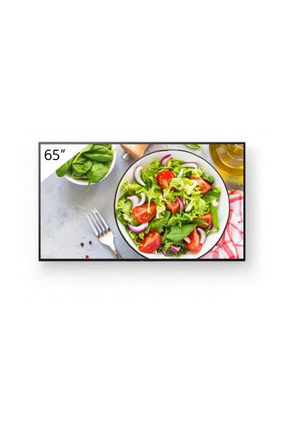 Sony Monitor signage BZ35L, 65, 550nit, 24/7, UHD, panel IPS, D-LED, 8ms, contrast static 1200