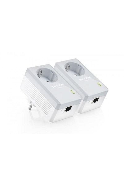 TP-LINK Kit POWERLINE, HomePlug AV, 500Mbps, Ultra Compact Size ,PassThrough, Green Powerline,