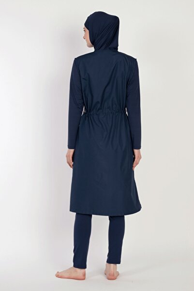 InStyle 6045A-B Μαγιό Dark Navy Blue Hijab