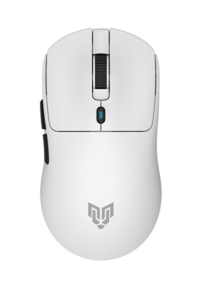 Blueforce Shark 3 Modlu Kablolu Wireless Blutooth Gaming Gamer Oyuncu Mouse 12.000Dpi Beyaz Ultra Hafif 54Gr