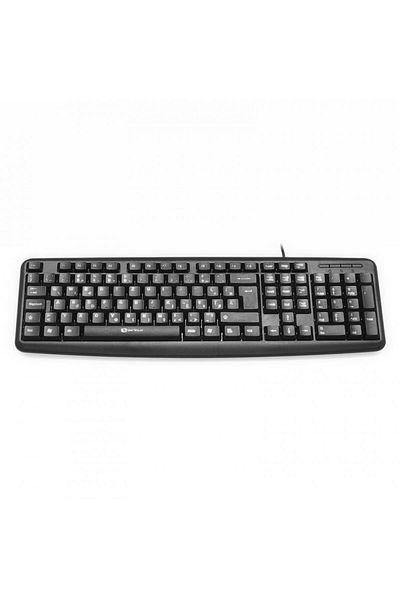 SERIOUX Keyboard 9400 ROMANIA, wired, RO layout, black, 104 keys, USB