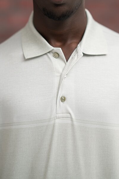 ADVANTE Регулярний крій, еластичний, з панельним візерунком, поло-комір, футболка