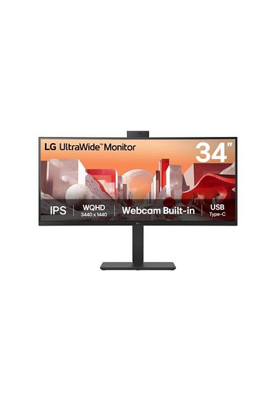LG Monitor 34 34BA85QE-B.AEU, Curvature: 3800R, Diagonal (inch): 34, Diagonal (cm): 86.7, Aspe