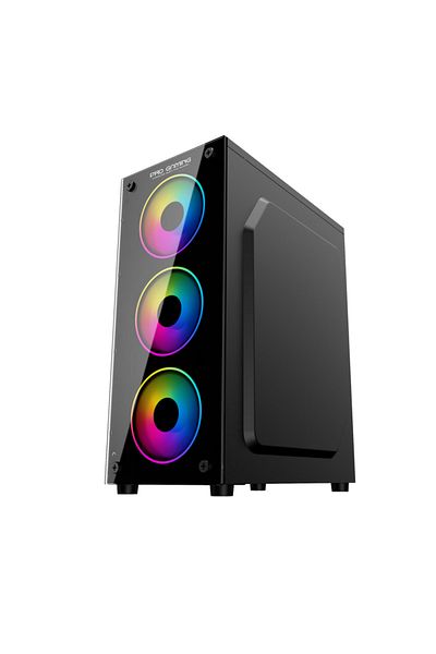 Pro GaminG PRO GAMING ELEMENT Mid Tower ARGB Case Black