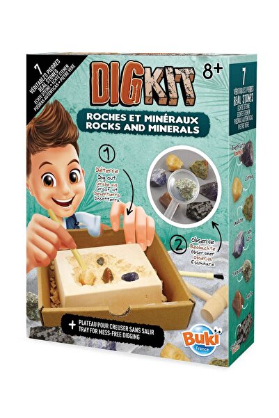 Buki France Buki France - Dig Kit - Rocks And Minerals