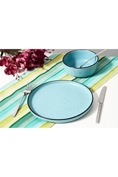 Heinner Set of 6 Art of dining dinner plates by Electra, ceramic, 27cm