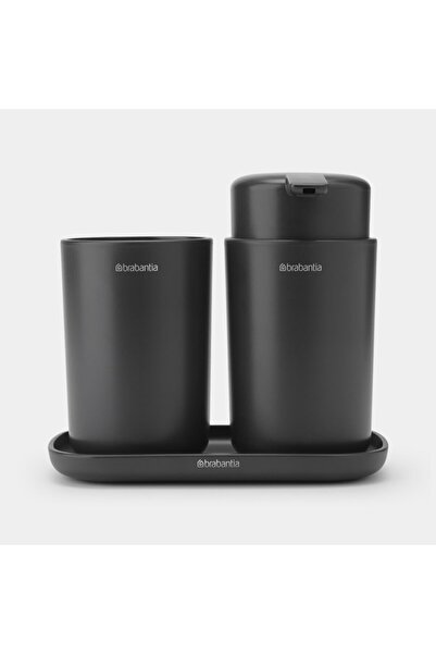 Brabantia طقم صحن صابون للحمام 3 قطع