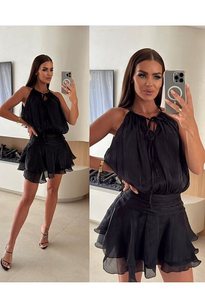 TAYT VEGAS ROCHIE SCURTĂ DIN STOFĂ VANESYA